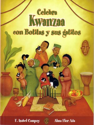 cover image of Celebra Kwanzaa con Botitas y sus gatitos